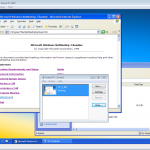 Microsoft Virtual PC 2007 s operačním systémem Windows XP SP2 pod Windows Vista